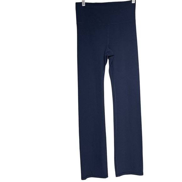 Athleta Elation Ultra High Rise Straight Leg Pants Size Small Petite Navy - Picture 4 of 15